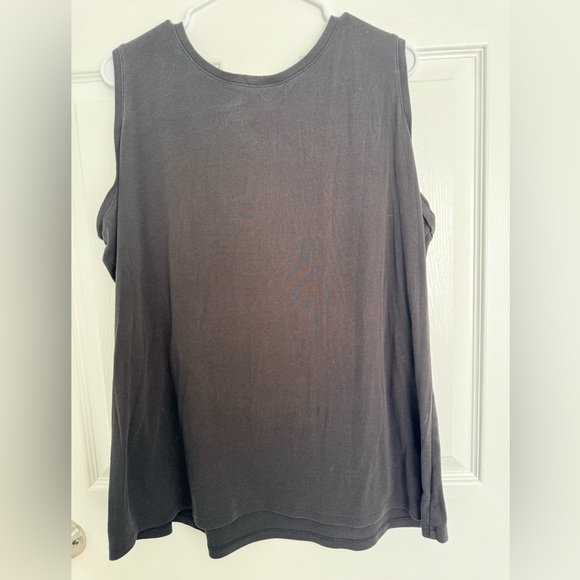 Lane Bryant Black Sleeveless Tank Top Women’s Size 22/24 - Picture 2 of 3